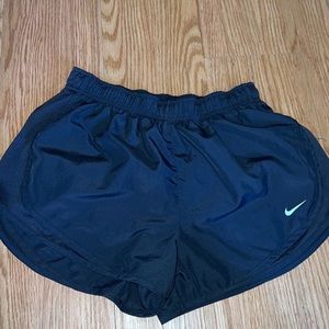 black nike shorts